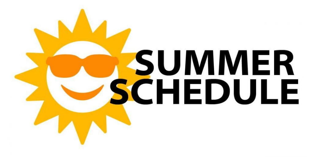 New Horizons Summer 2020 Schedule