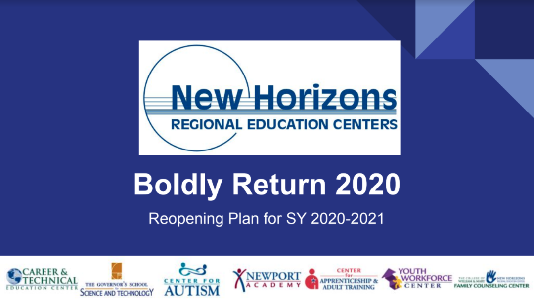 Boldly Return 2020: NHREC Reopening Plan
