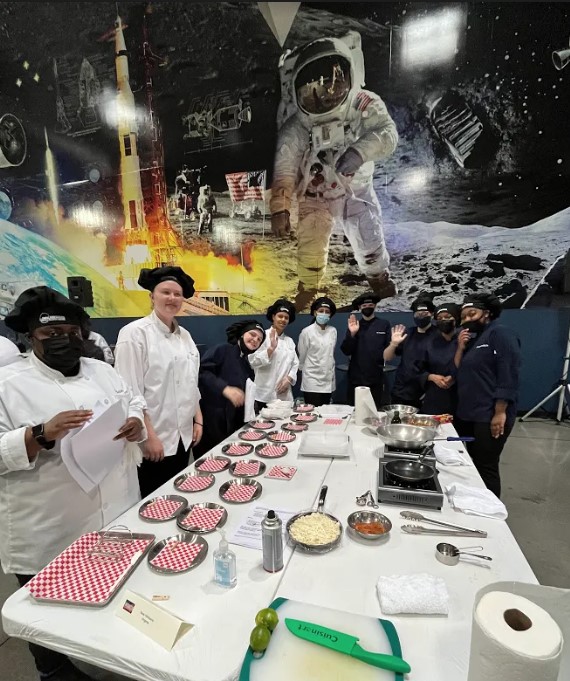 culinary nasa display